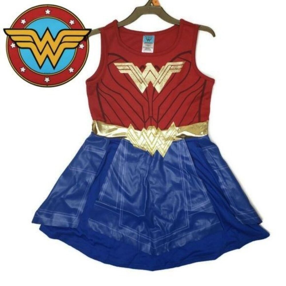 Wonder Woman Movie Child halloween super hero dc comic Costume M no accesories
